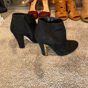 Call it spring black booties
